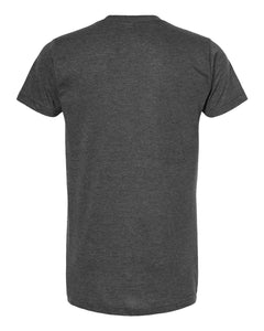 Tultex 202 Adult Crew-Heather Charcoal