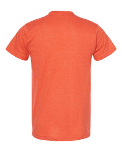 Tultex 202 Adult Crew-Heather Orange