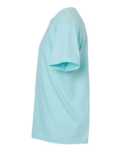 Tultex 202 Crew-Heather Purist Blue