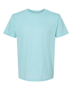 Tultex 202 Crew-Heather Purist Blue