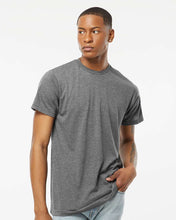 Load image into Gallery viewer, Tultex 241 Adult Poly Rich Crew-Heather Charcoal
