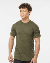 Load image into Gallery viewer, Tultex 241 Adult Poly Rich Crew-Heather Military Green
