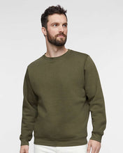 Load image into Gallery viewer, LAT 6925 Fleece Unisex Sweatshirt - Military Green
