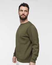 Load image into Gallery viewer, LAT 6925 Fleece Unisex Sweatshirt - Military Green
