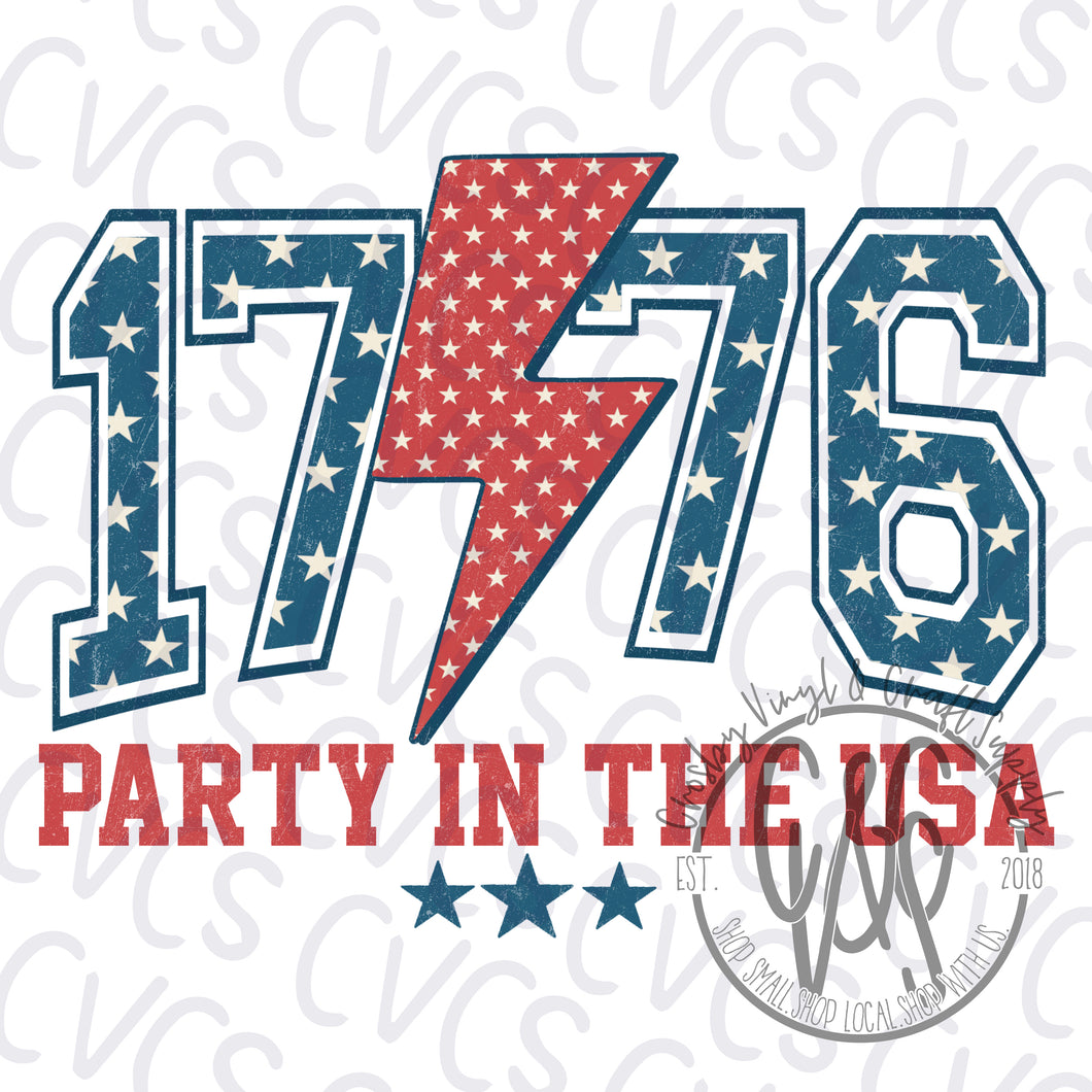 1776 Bolted Party in the USA