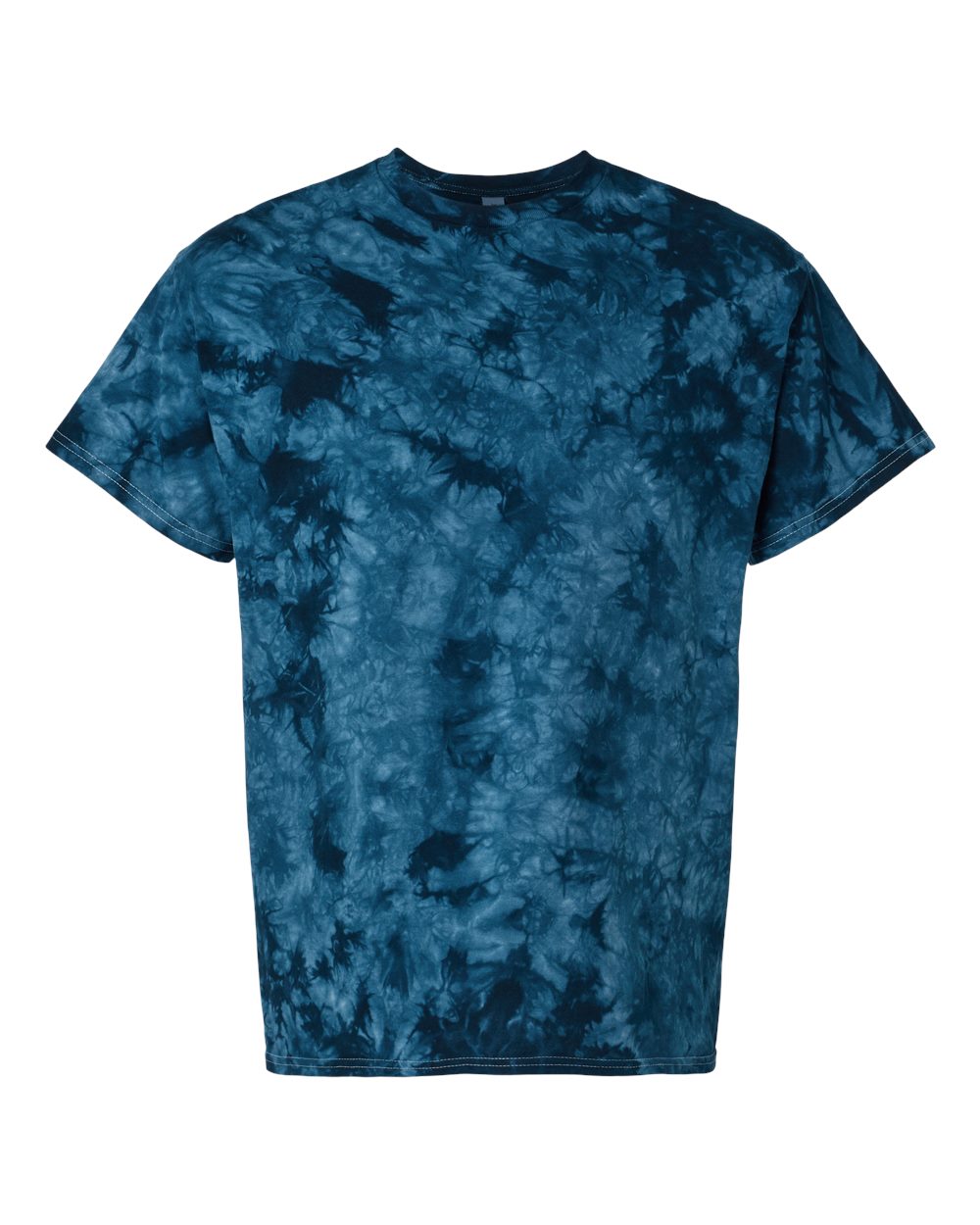 Dyenomite- Tie-Dyed T-Shirt-Navy Crystal