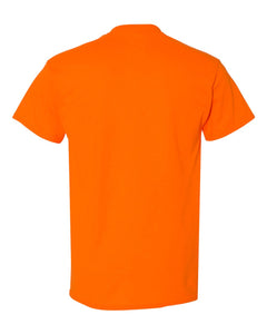 Gildan 8000 DryBlend Unisex Tee - Safety Orange