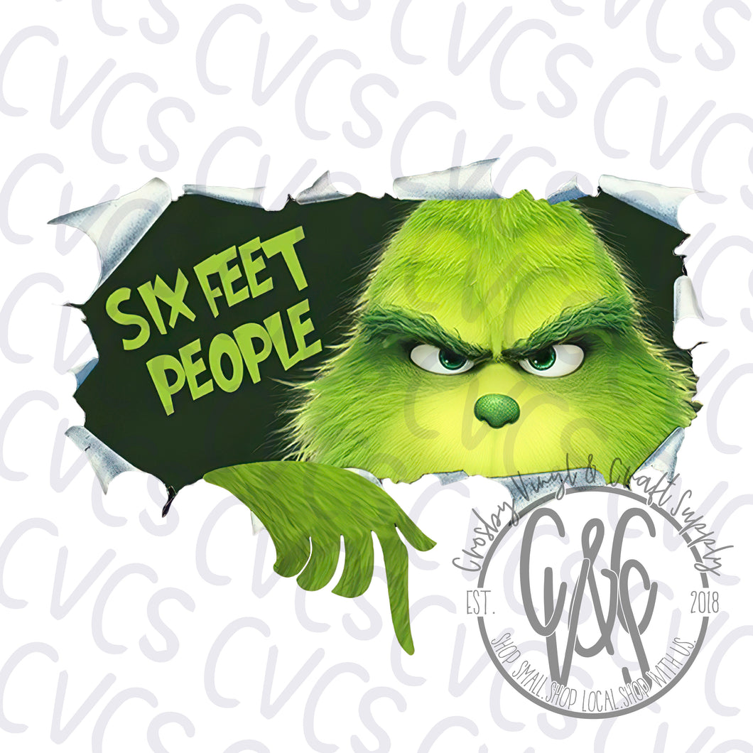 6ft People Grinch