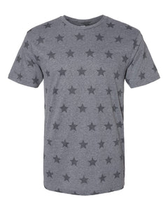 Code Five 3929 Unisex Tee - Granite Heather Star