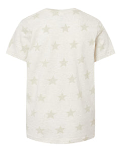 Code Five 2229 Youth Tee - Natural Heather Star