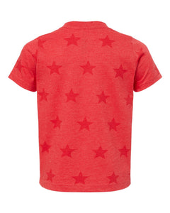 Code Five 3029 Toddler Tee - Red Star