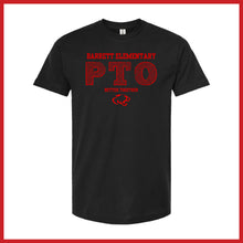 Load image into Gallery viewer, Barrett Elementary PTO Unisex Tee - Black
