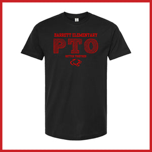 Barrett Elementary PTO Unisex Tee - Black