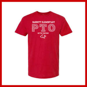 Barrett Elementary PTO Unisex Tee - Red