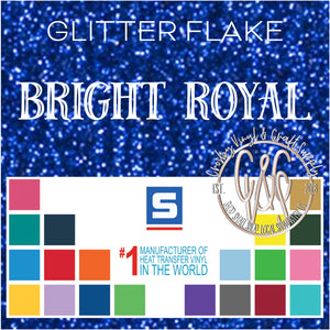 Glitter Flake-Bright Royal