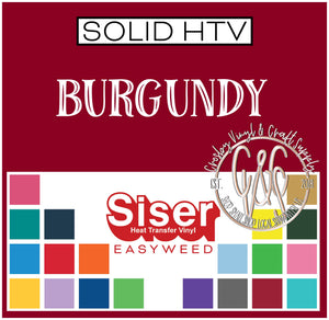 EasyWeed HTV-Burgandy