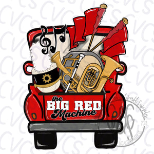 Big Red Machine Band Truck