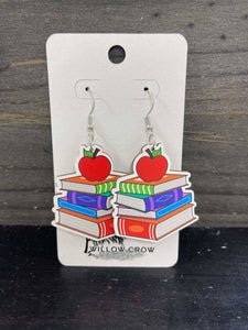 Books with Apple Dangle