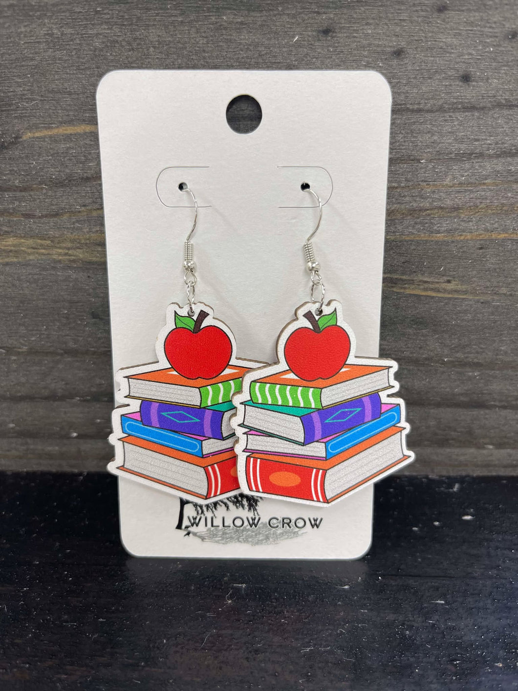 Books with Apple Dangle