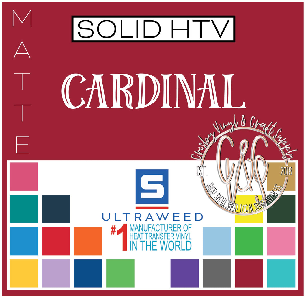 UltraWeed HTV-Cardinal