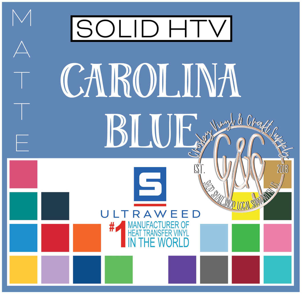 UltraWeed HTV-Carolina Blue