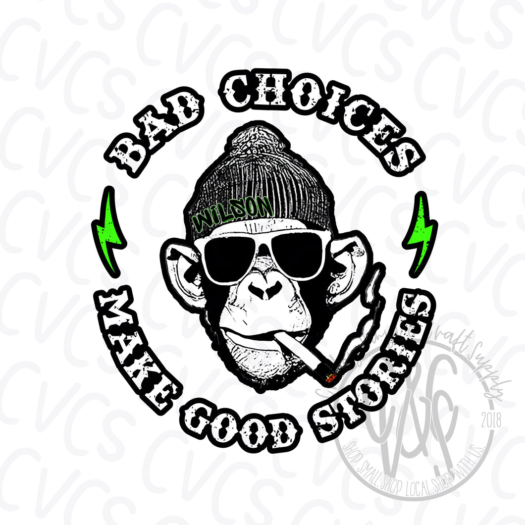 Cove Cartel Decal - Bad Choices