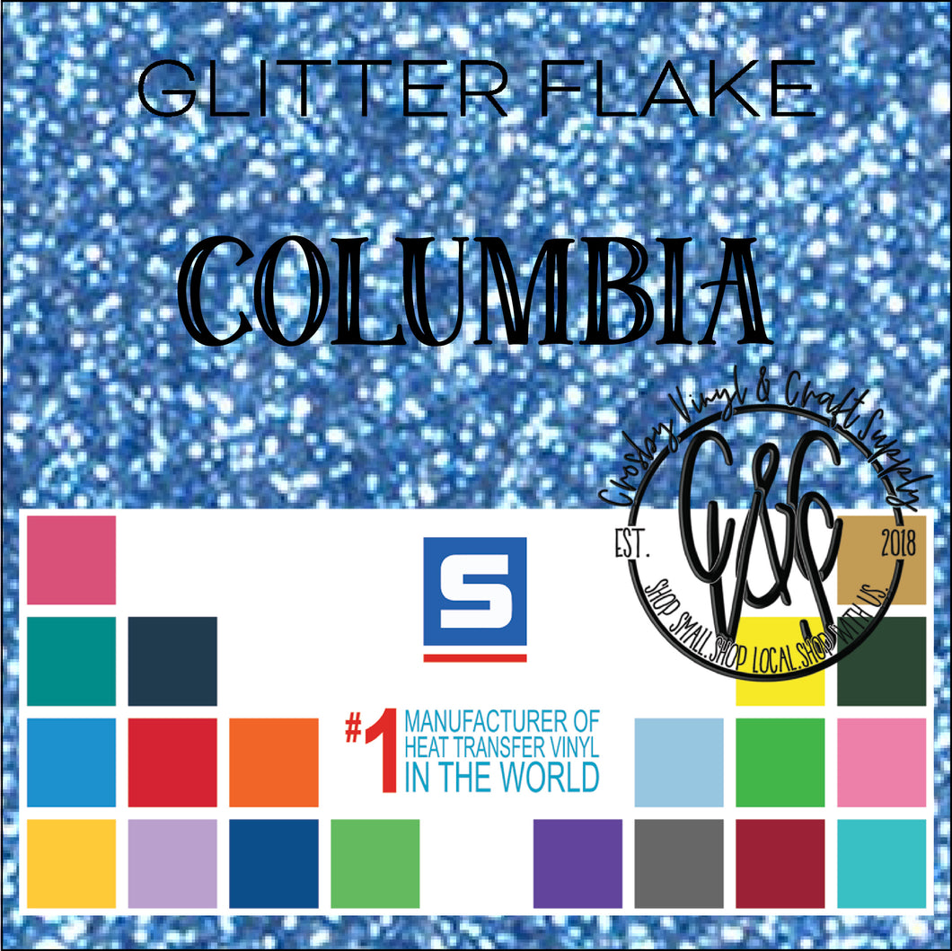 Glitter Flake-Columbia