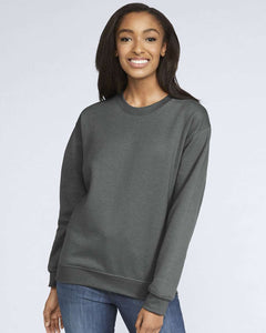 Gildan SF000 Softstyle Midweight Adult Sweatshirt - Charcoal