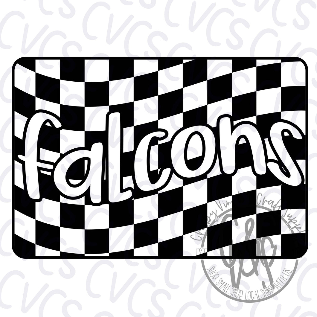 Checkered Flag - Falcons