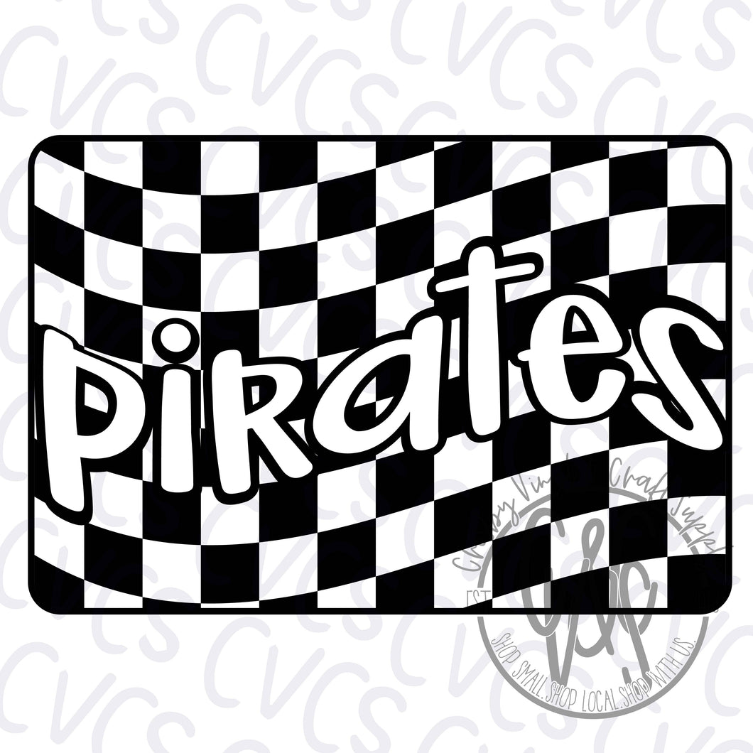 Checkered Flag - Pirates