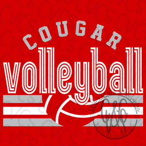 Cougar Volleyball Inline