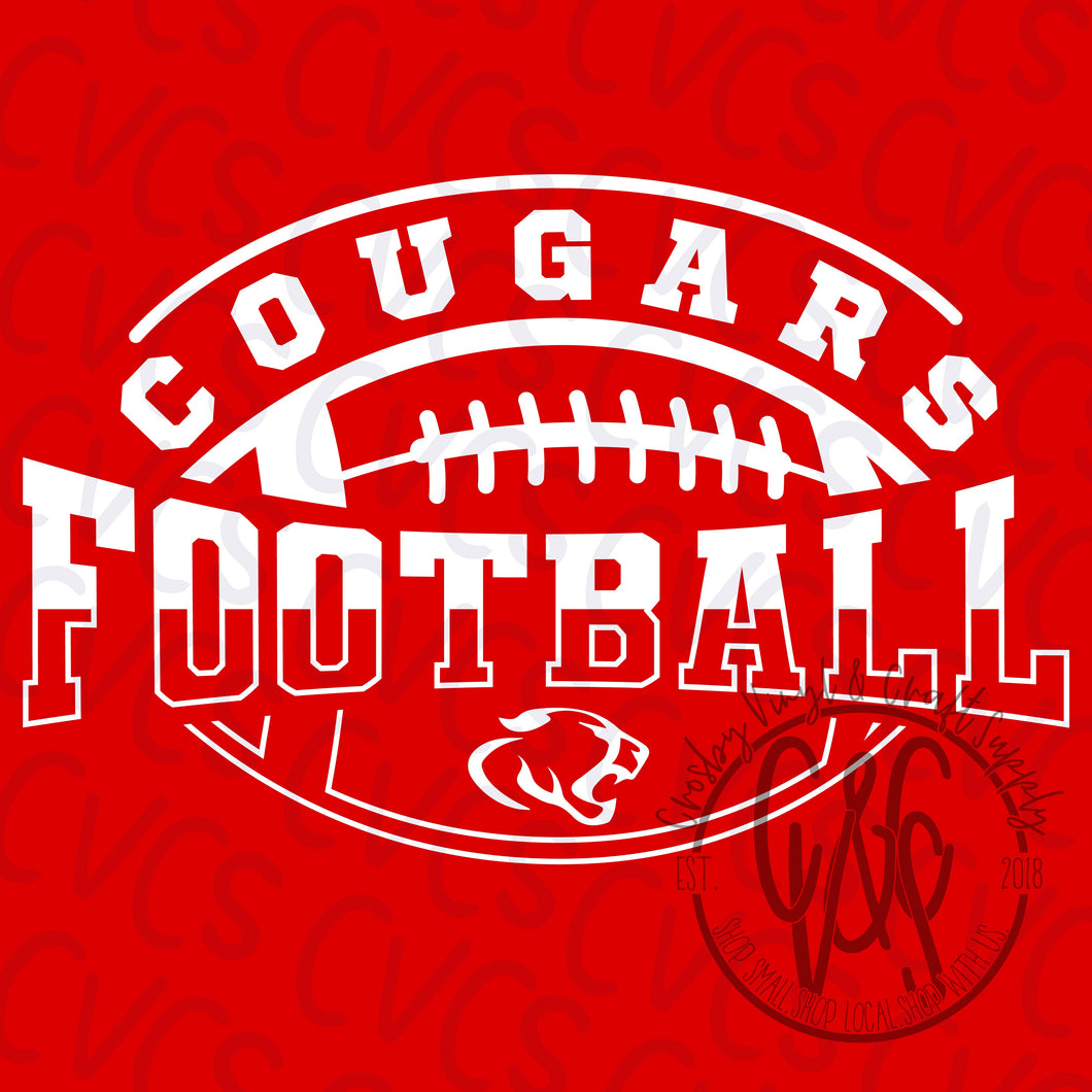 Cougars Football Shadow