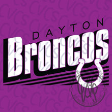 Load image into Gallery viewer, Dayton Broncos Striped
