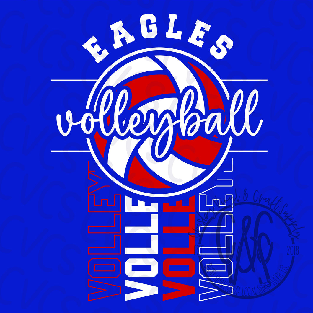 Eagles Volleyball Fan