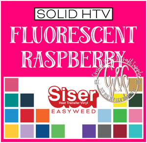 EasyWeed HTV-Fluorescent Raspberry