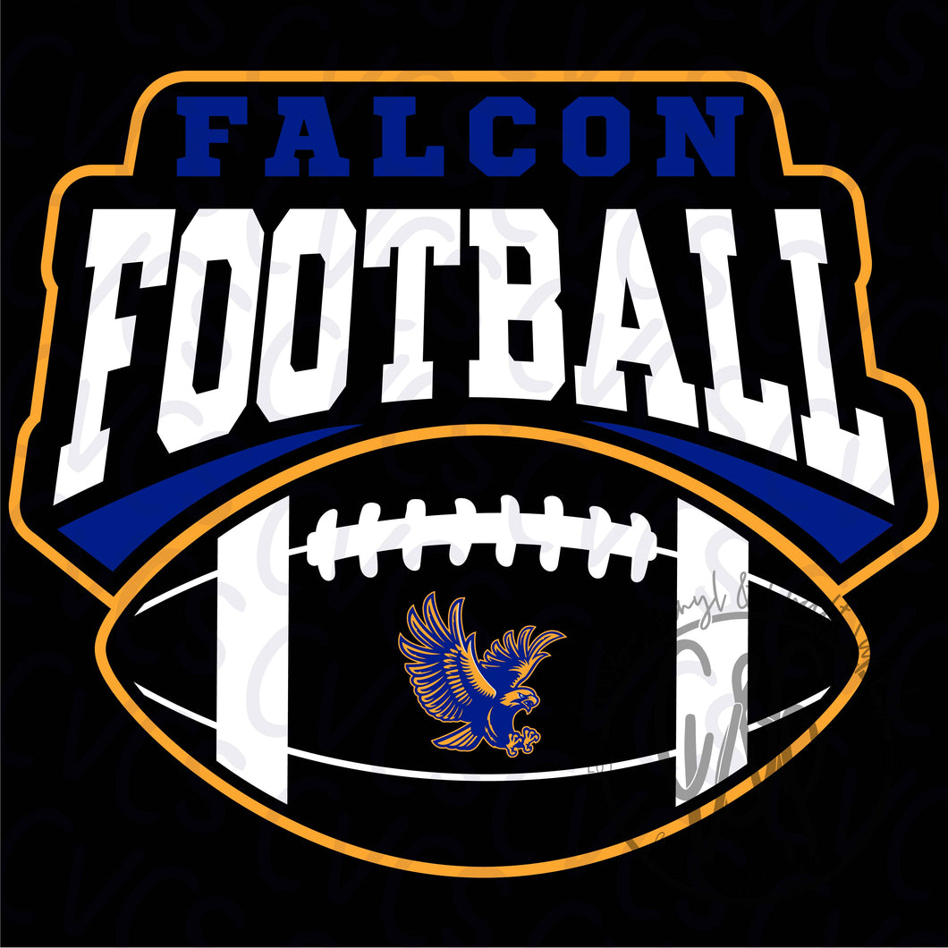 Falcon Gold Standout Football
