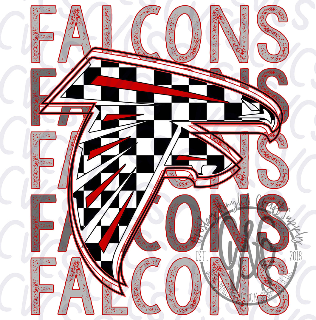 Falcons Checkered