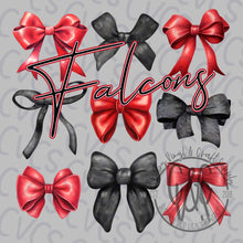 Load image into Gallery viewer, Falcons Coquette Bows
