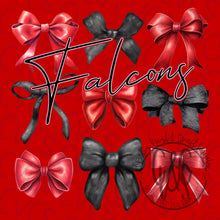 Load image into Gallery viewer, Falcons Coquette Bows
