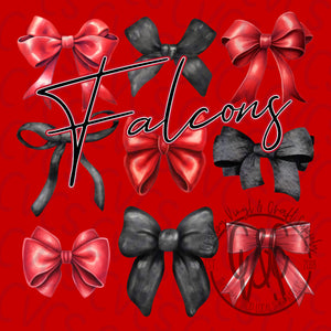 Falcons Coquette Bows