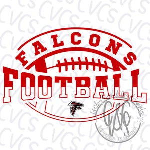 Falcons Football Shadow