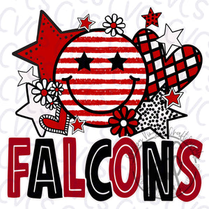 Falcons Smiley Face