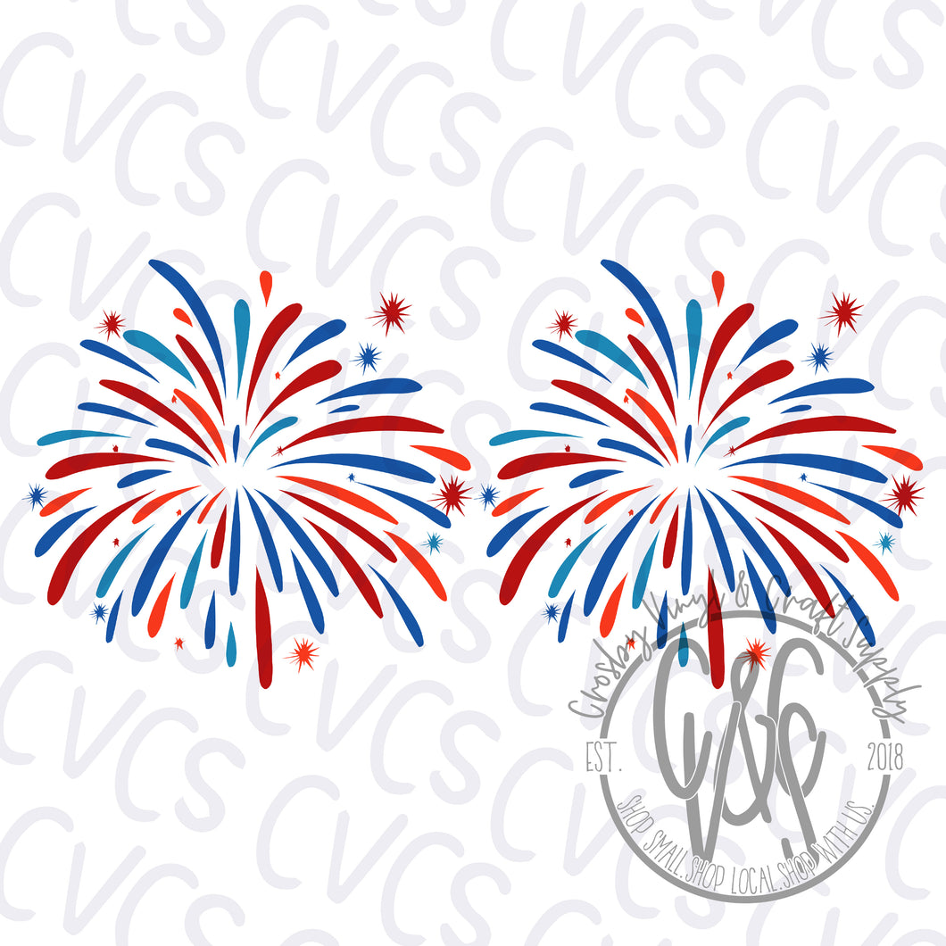 Fireworks Chest Print