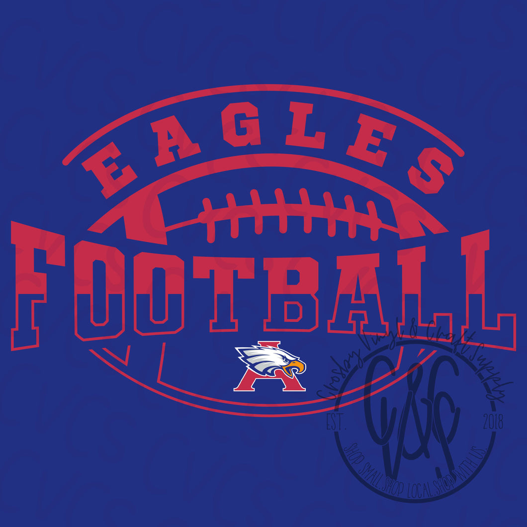 Football Eagles Shadow