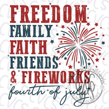 Load image into Gallery viewer, Freedom Family Fireworks Duo (2 Prints)

