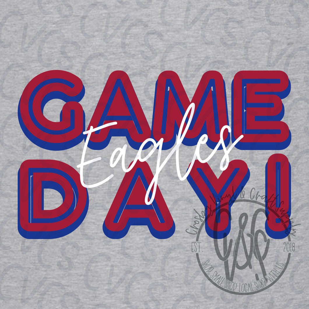 Game Day Stacked - Eagles