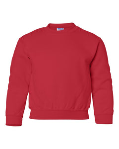 Gildan 18000B Heavy Blend Youth Sweatshirt - Red