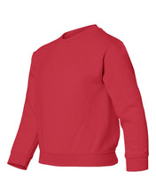 Load image into Gallery viewer, Gildan 18000B Heavy Blend Youth Sweatshirt - Red
