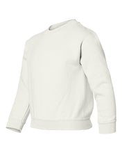 Load image into Gallery viewer, Gildan 18000B Heavy Blend Youth Sweatshirt - White
