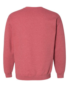 Gildan 18000 Heavy Blend Adult Sweatshirt - Heather Sport Scarlet Red